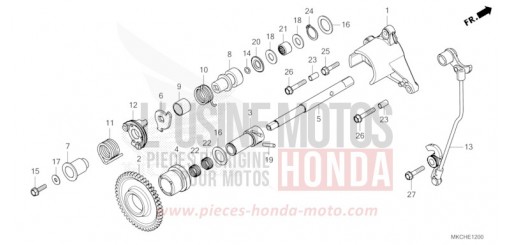BOITE RENVERSEMENT MARCHE GL1800M de 2021